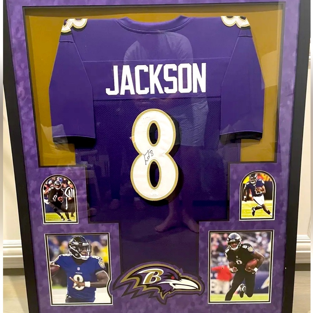 Lamar Jackson Signed Jersey
